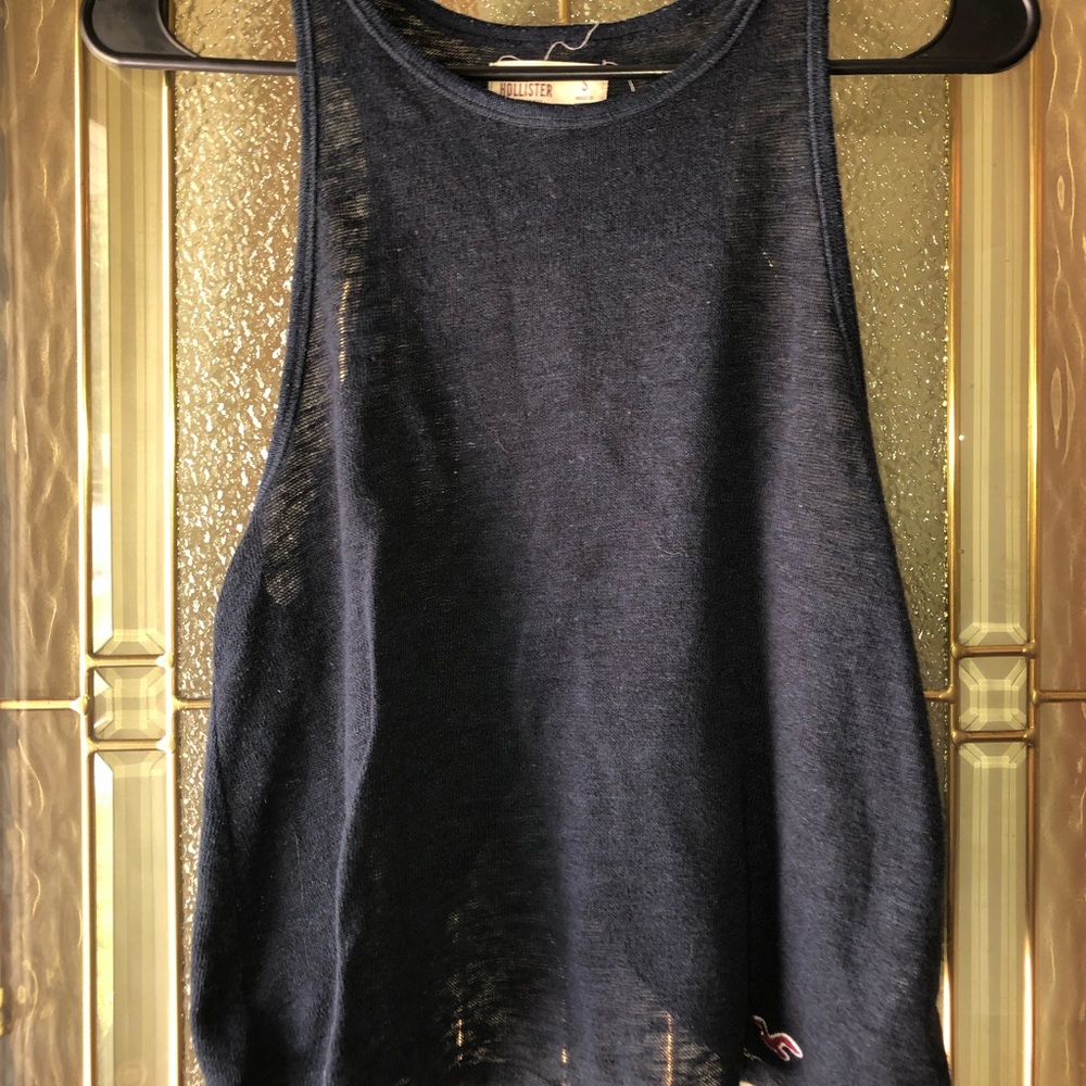 Navy B Small Hollister tank (see photos)